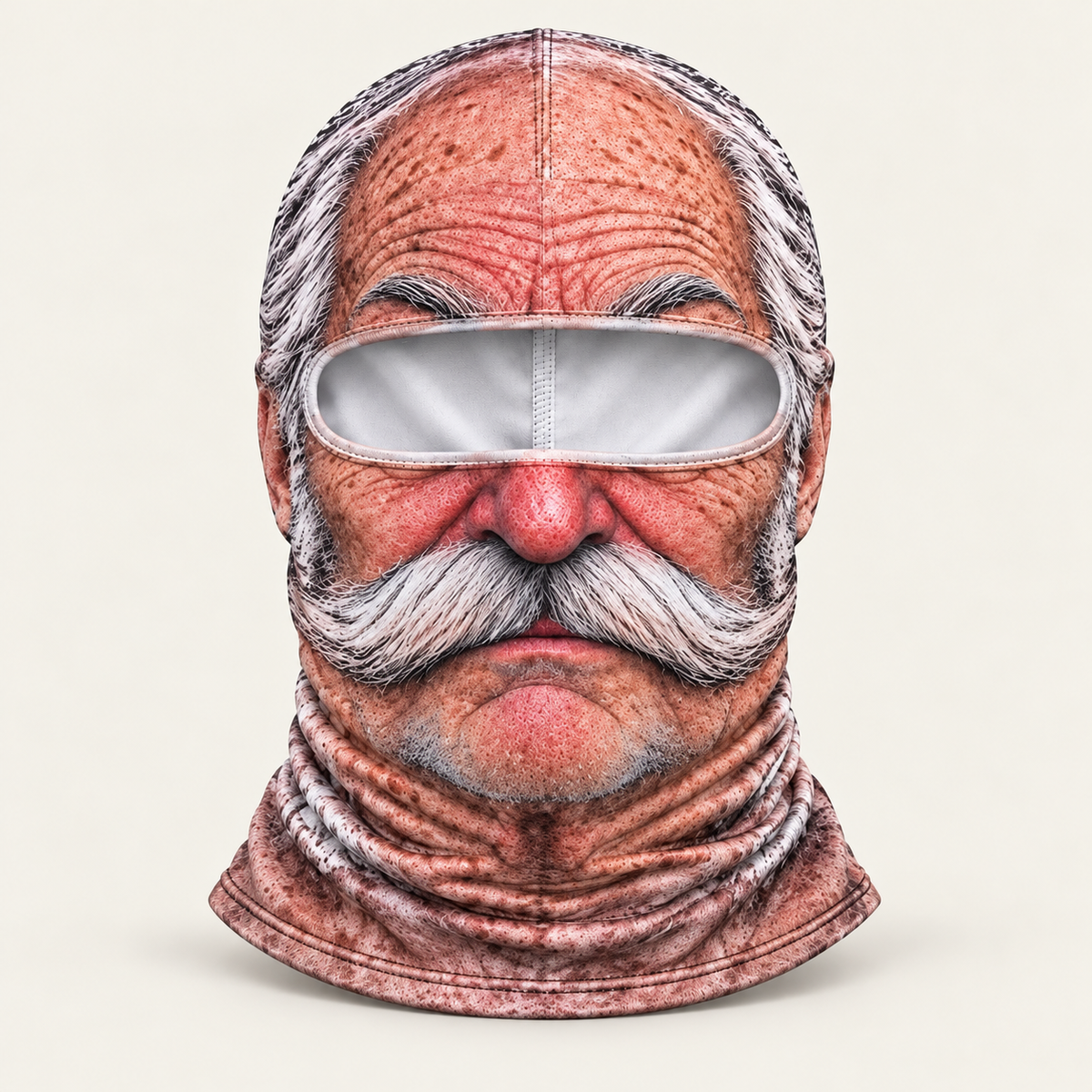 Frost Daddy face-print balaclava by Origo