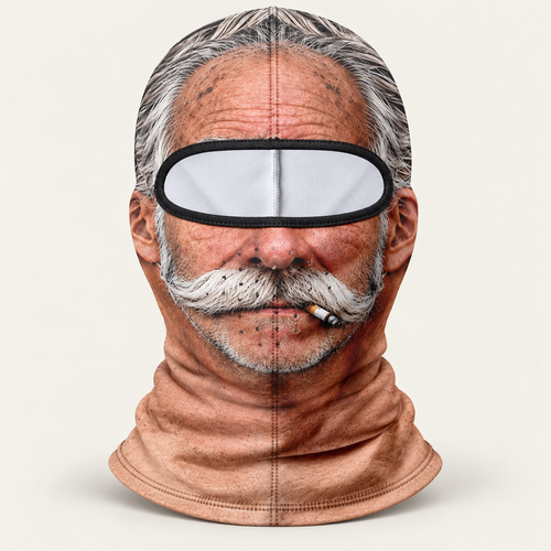 Face Off face-print balaclava by Origo