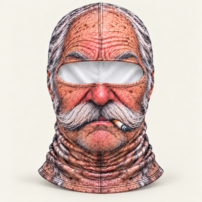 Smokey Joe face-print balaclava by Origo