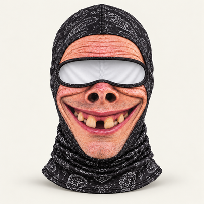 The Sniffer face-print balaclava by Origo